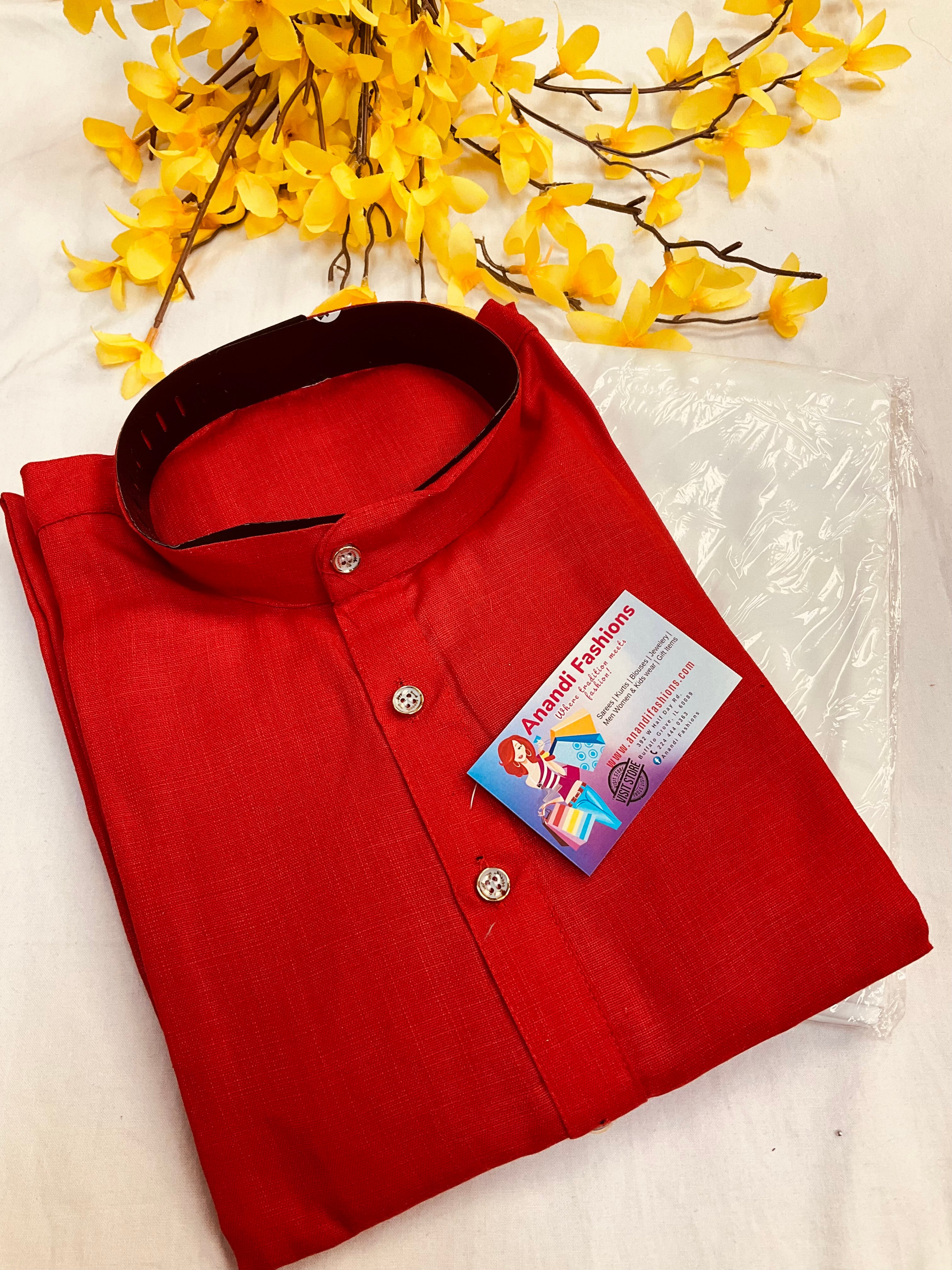 Size 44 - Pure Cotton Mens wear kurta set