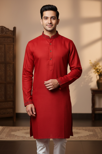 Size 44 - Pure Cotton Mens wear kurta set