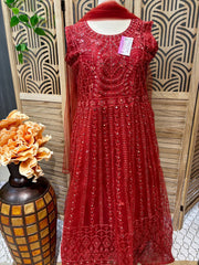 Plus Size Party Wear Long floor length Dress