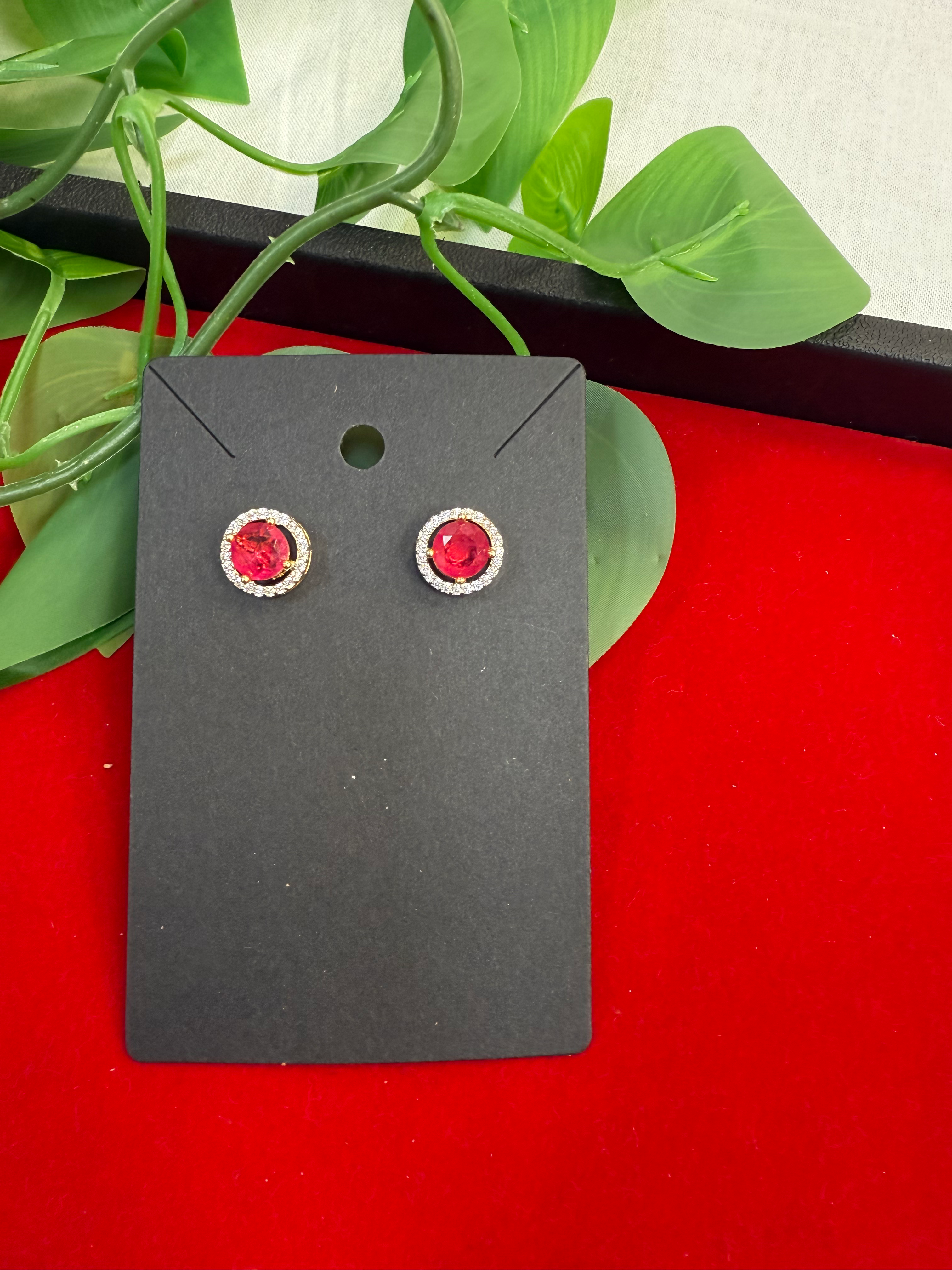 Small CZ Studs image 3