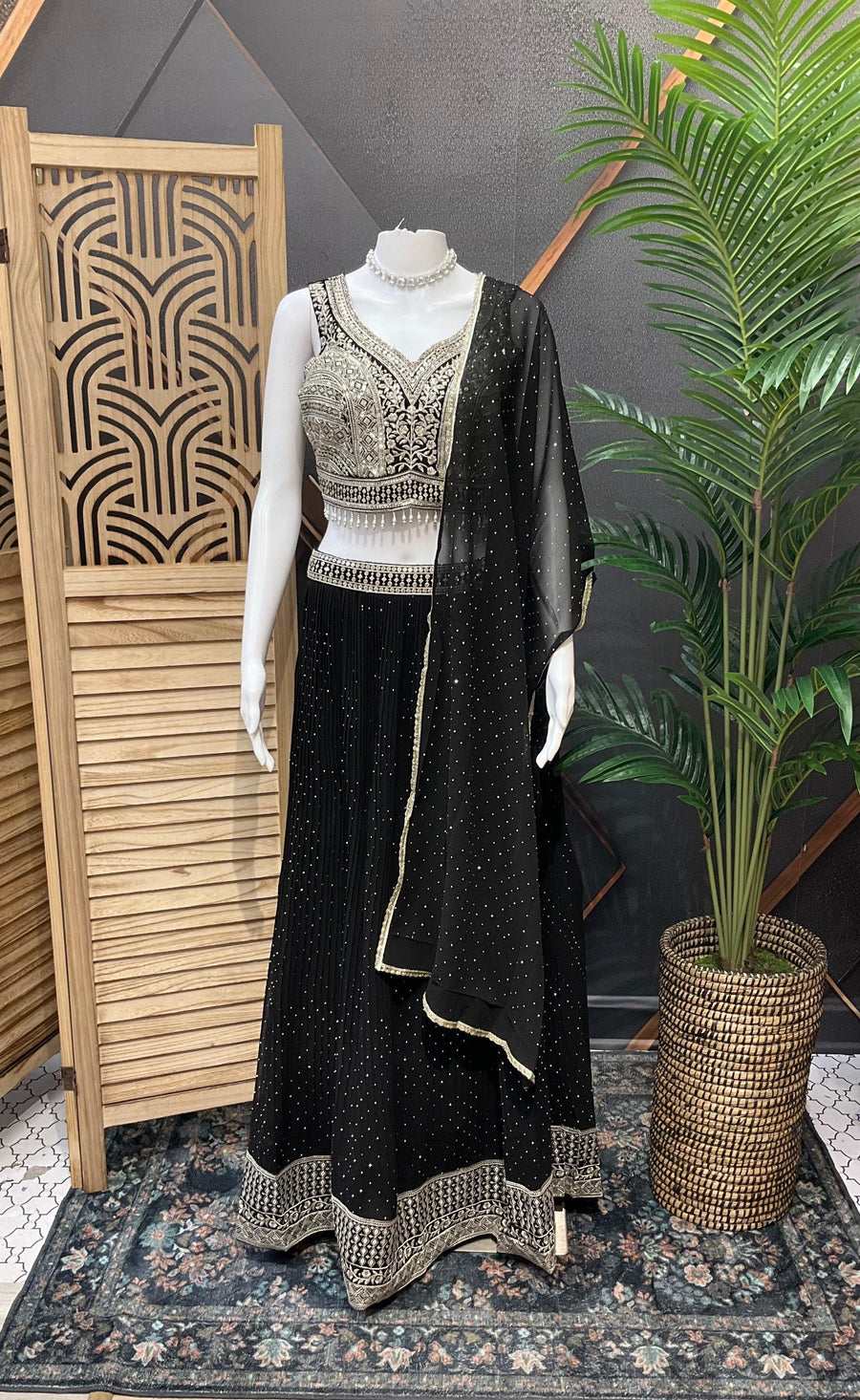 Georgette Party Wear Lehenga Set - Wedding & Festive