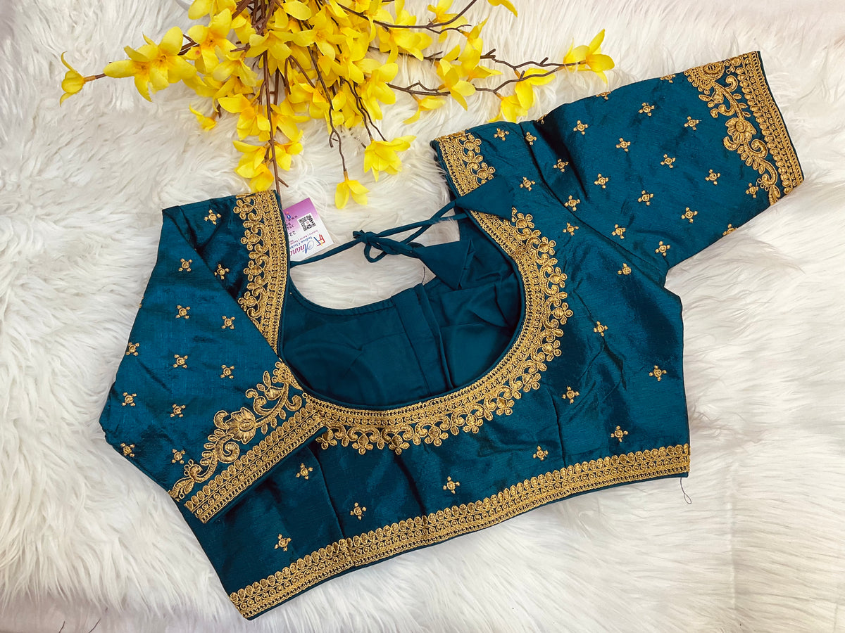 Size 40-Front Opening Work Blouse