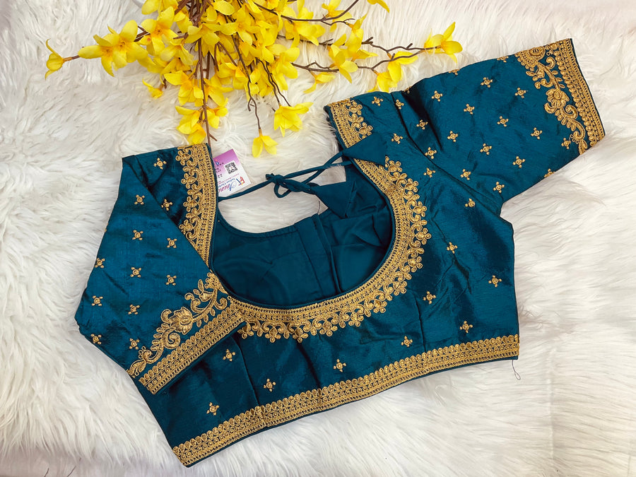 Front Opening Work Blouse