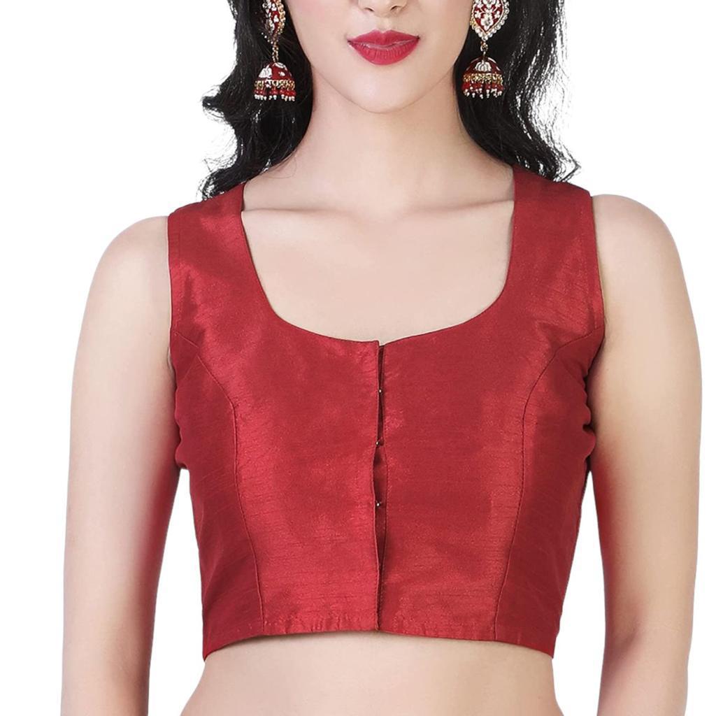 Rawsilk sleeveless blouse image 1