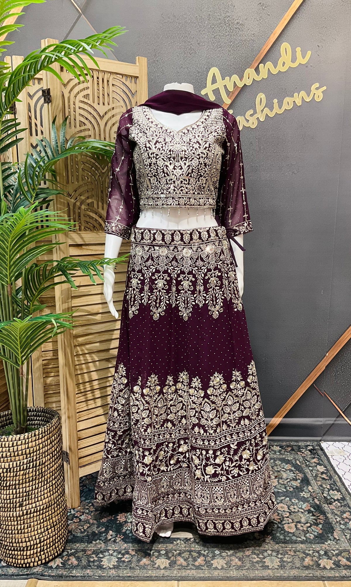 Party Wear Georgette Lehenga sets- Size 36/38