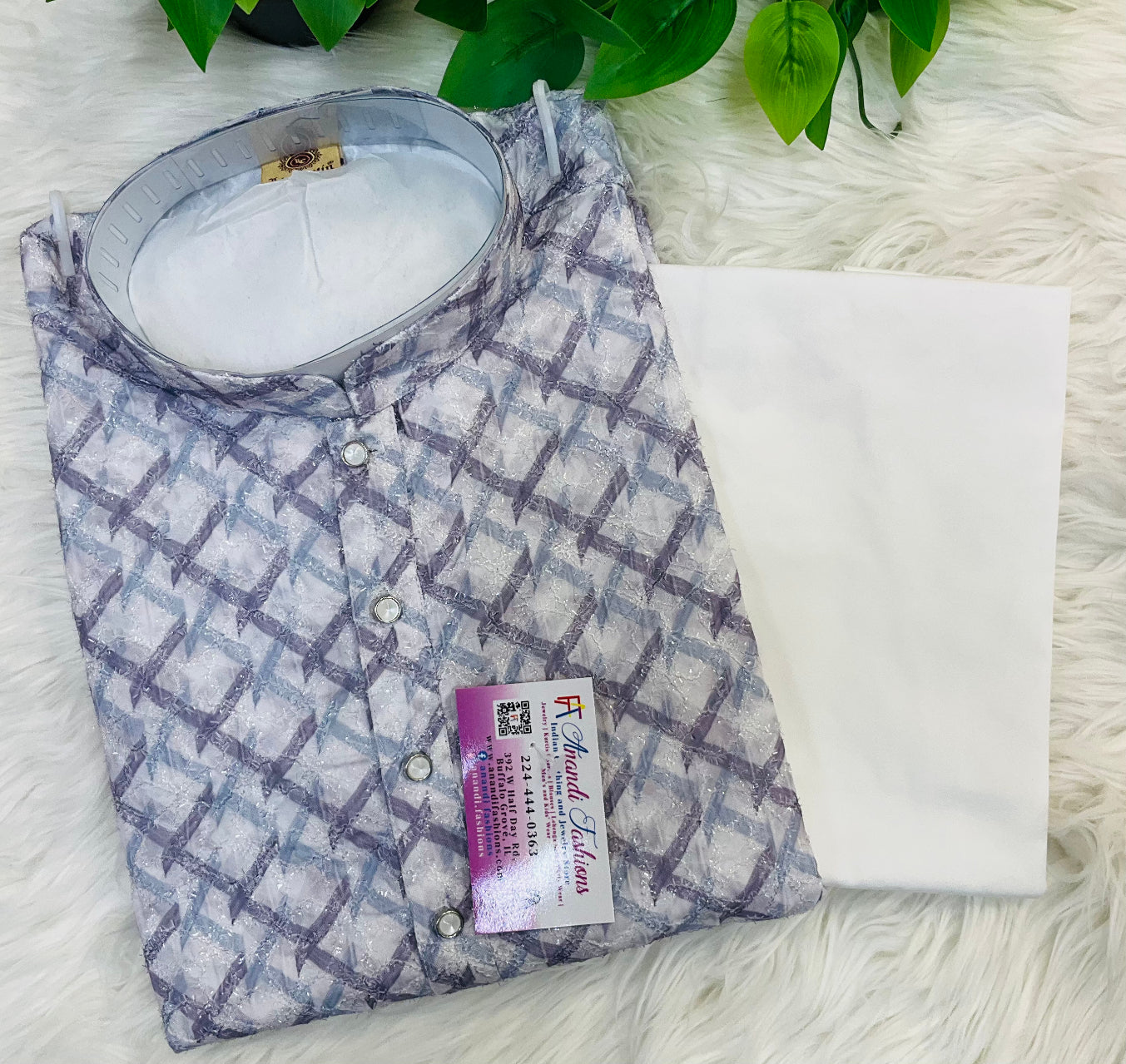 Premium Quality Men’s Silk kurta set image 1