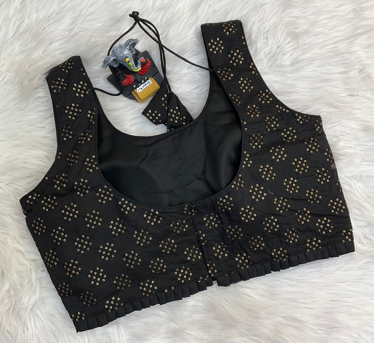 Back Opening - Sleeveless Blouse