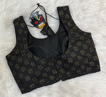 Back Opening - Sleeveless Blouse
