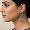 Cute small German silver Jhumkas/Earrings