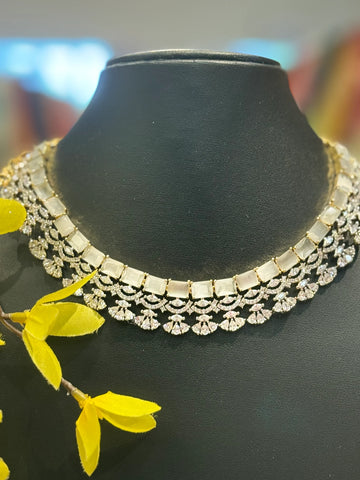 Party Wear CZ Necklace set