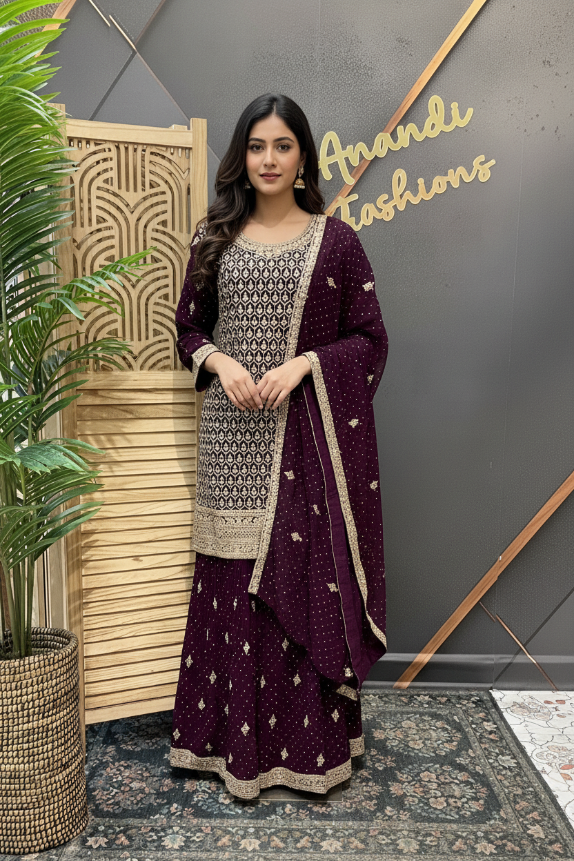 Size 42 - Party Wear Sharara sets