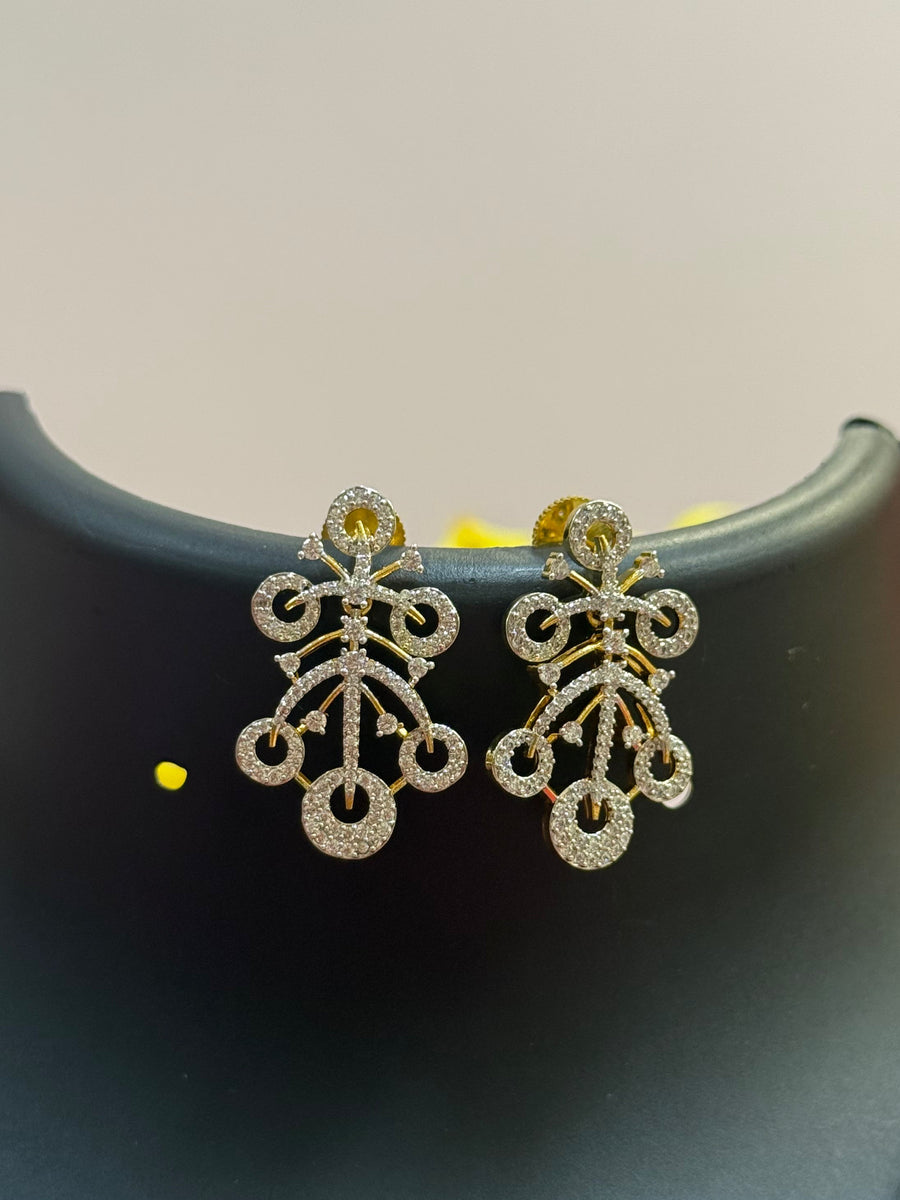 Unique Design CZ Necklace set
