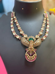 Premium Collections Mosanite Necklace set