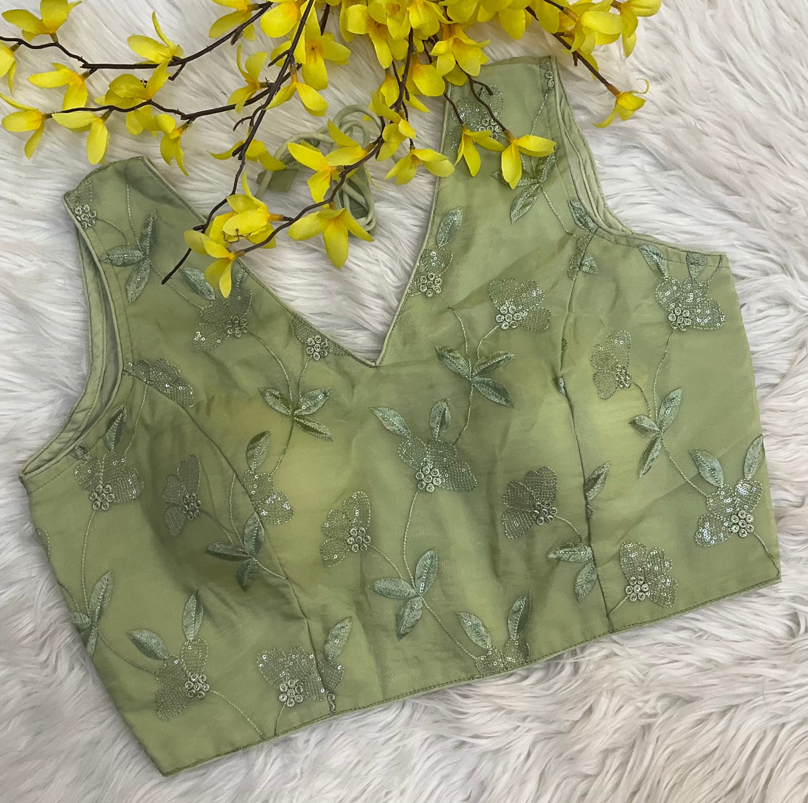 Light Green Blouse-size 38