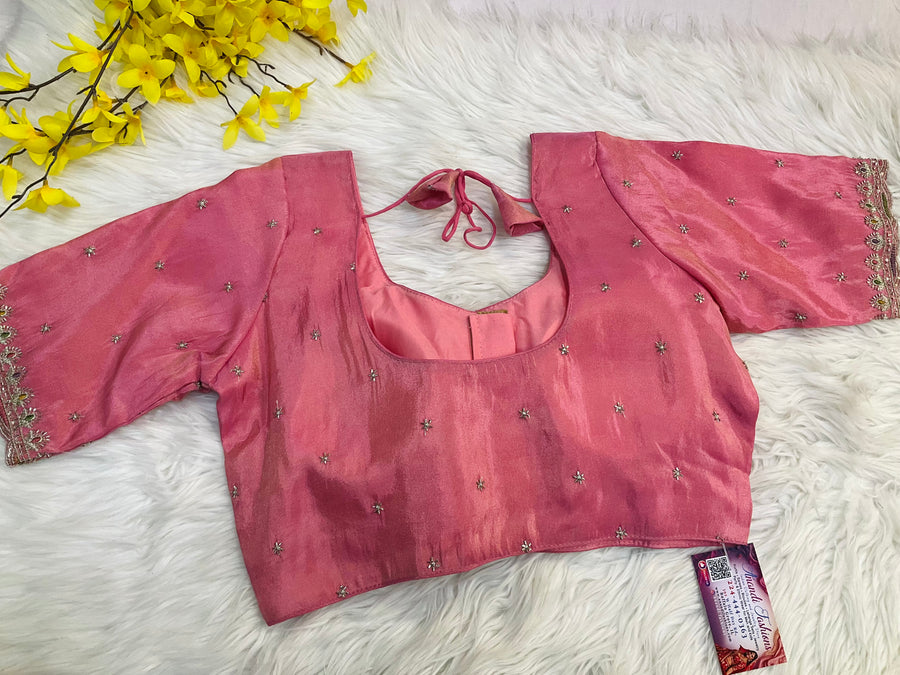 Women’s Light pink Tissue blouse - Women - Blouse - Anandi Fashions