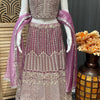 Pastel Color Heavy Work Lehenga Set - Party & Wedding