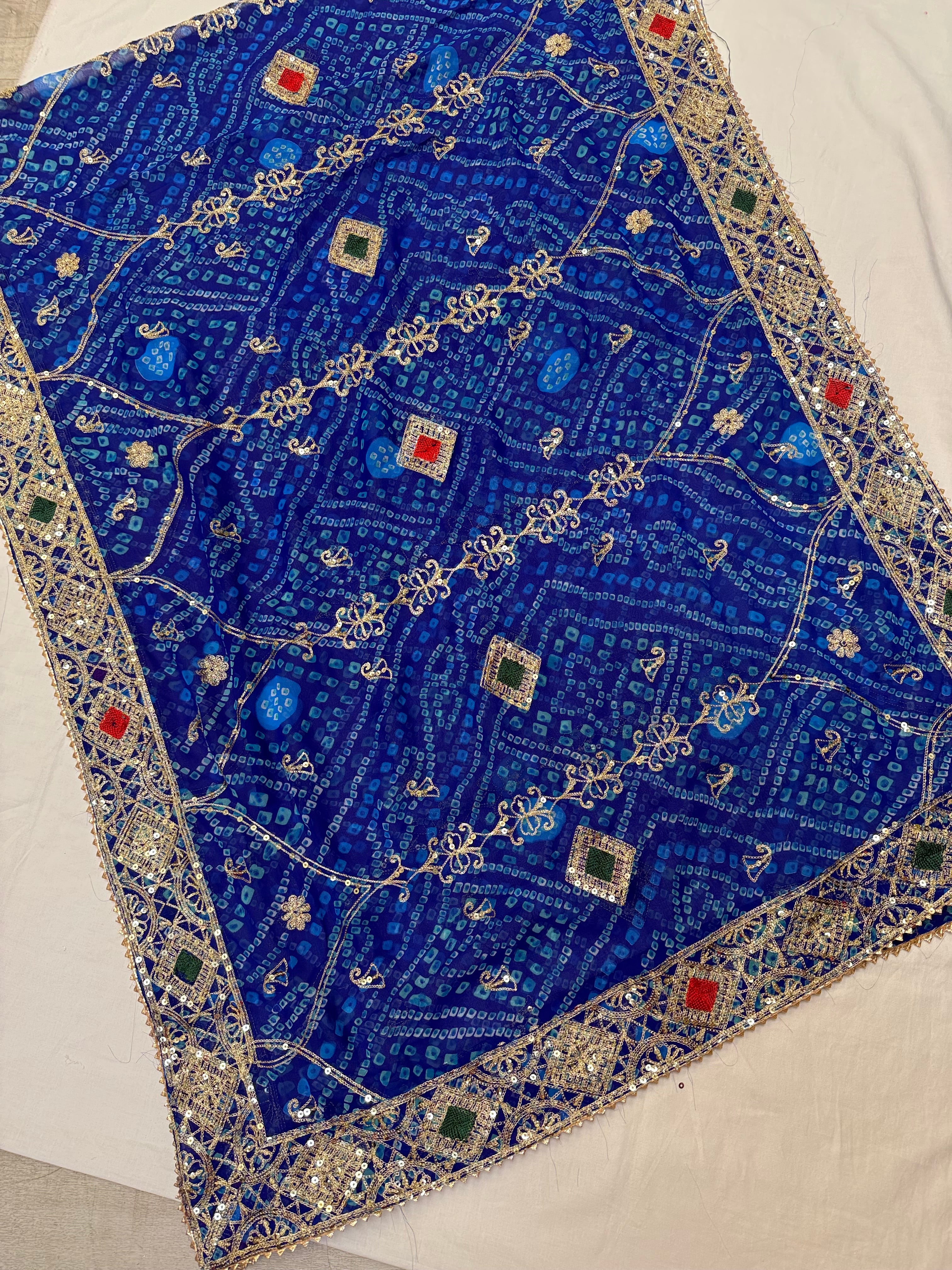 George Bandhani Work Dupattas