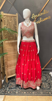 Party wear Pink Lehenga set