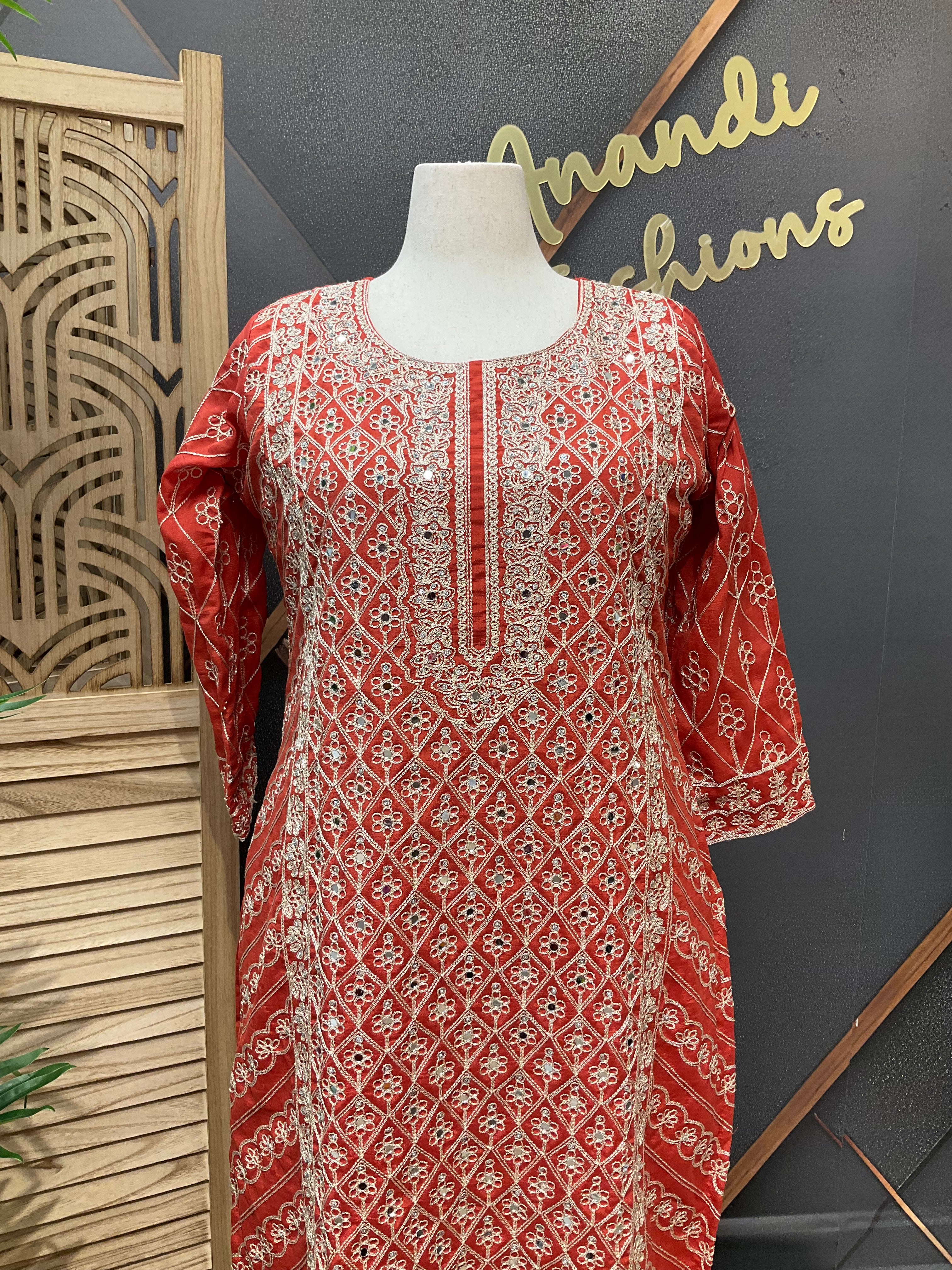 Size 44-Party wear Kurti set