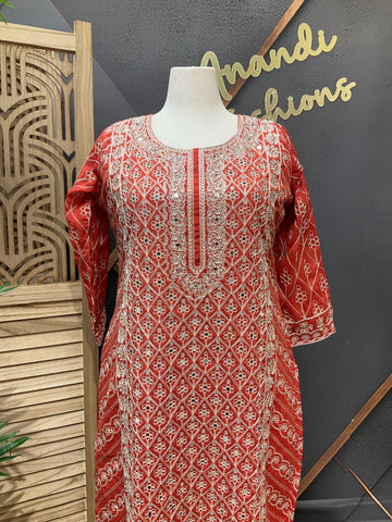 Size 44-Party wear Kurti set