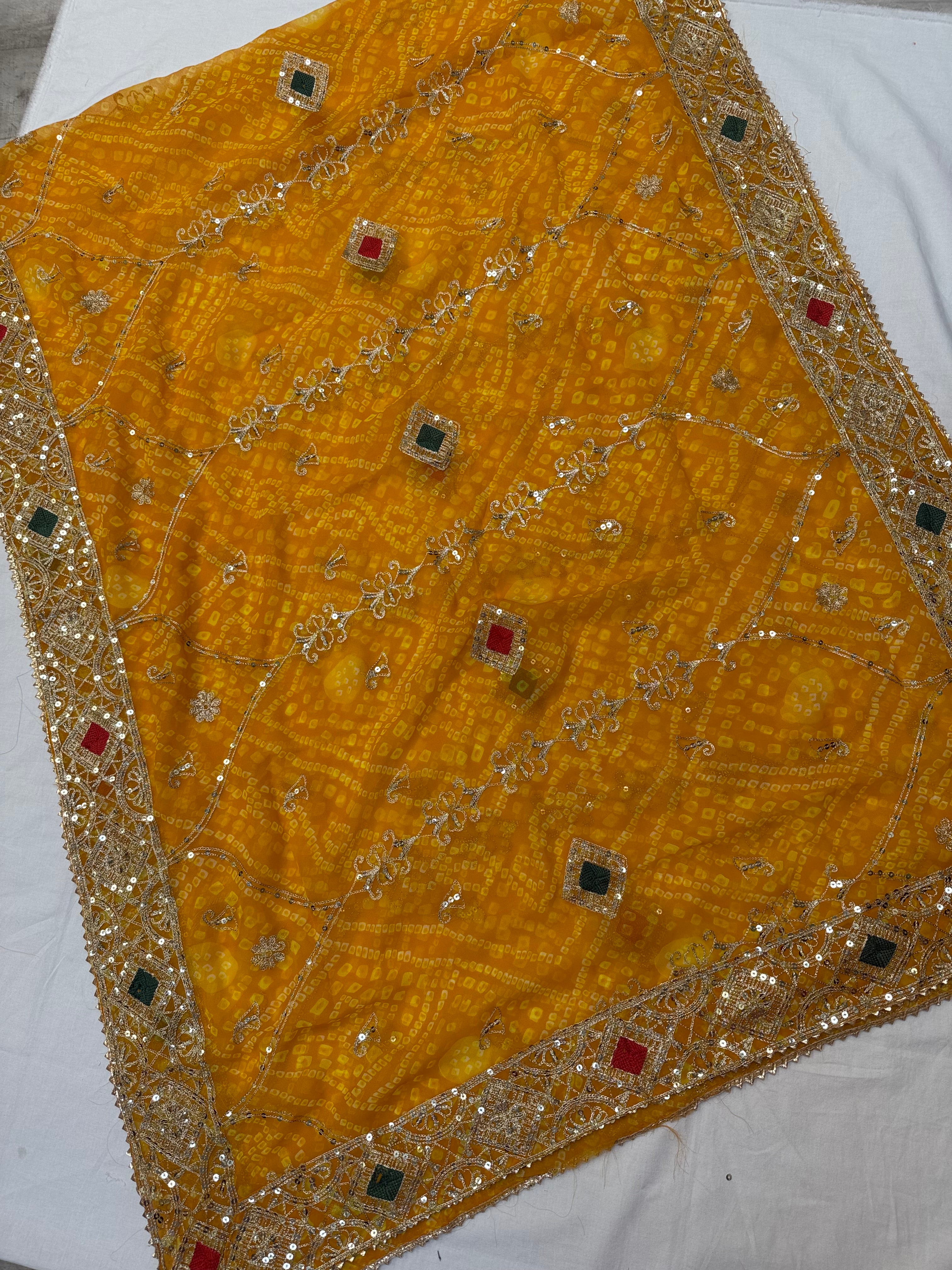 George Bandhani Work Dupattas