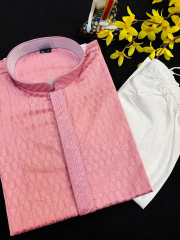 Fancy Silk Kurta Pajama Set Size 36 - Premium Mens Ethnic Wear