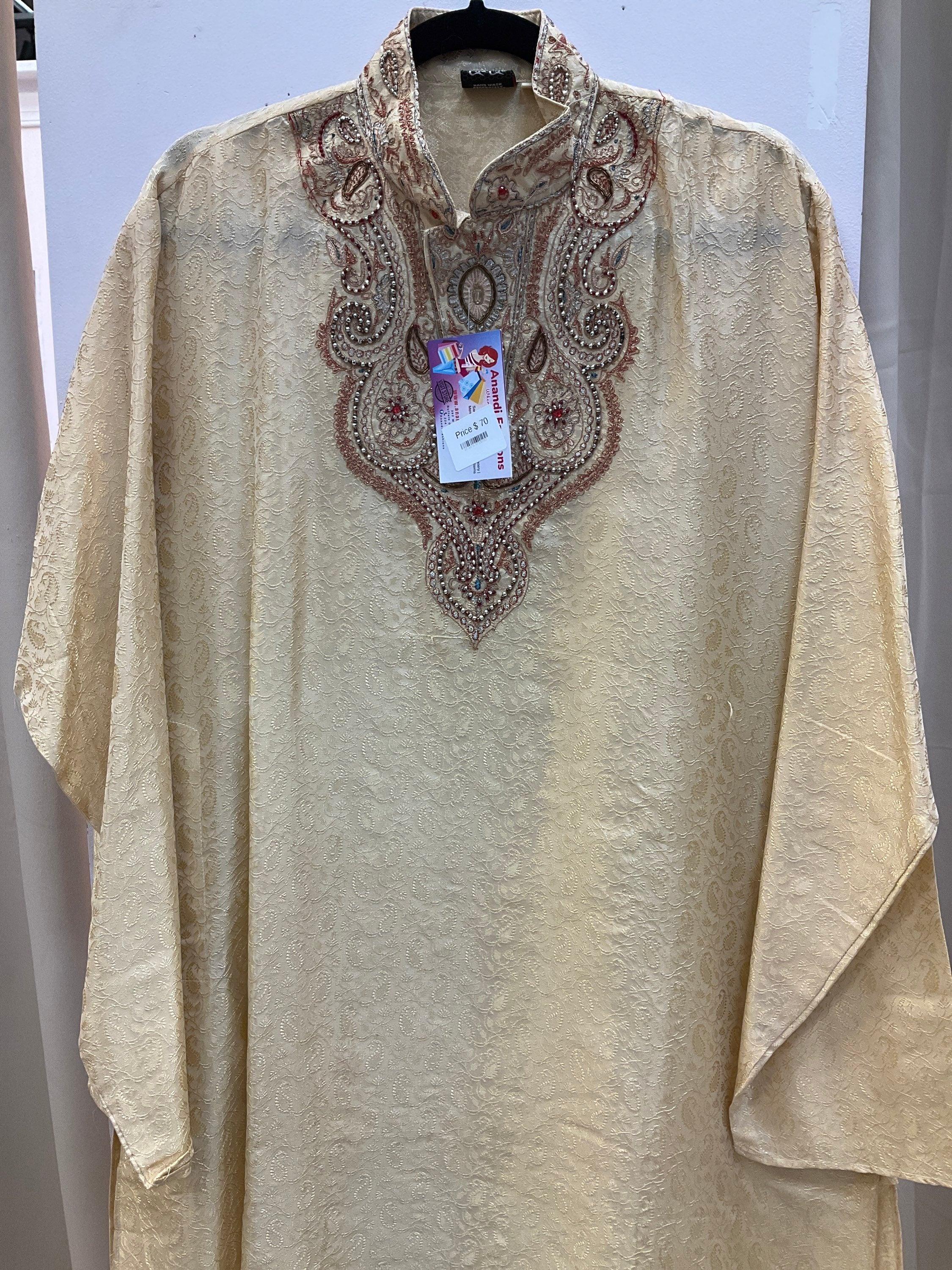 Gold kurta set -size 42 NP