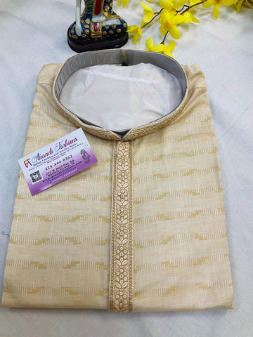 Pure Cotton Kurta - Comfortable Ethnic Wear (Kurta Only)