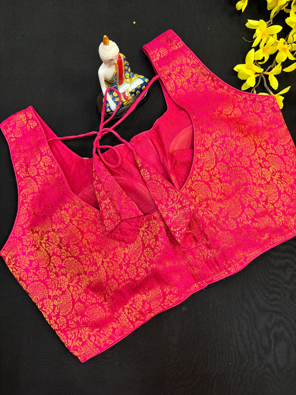 Front Opening Brocade Blouses-Size 42/44 image 1