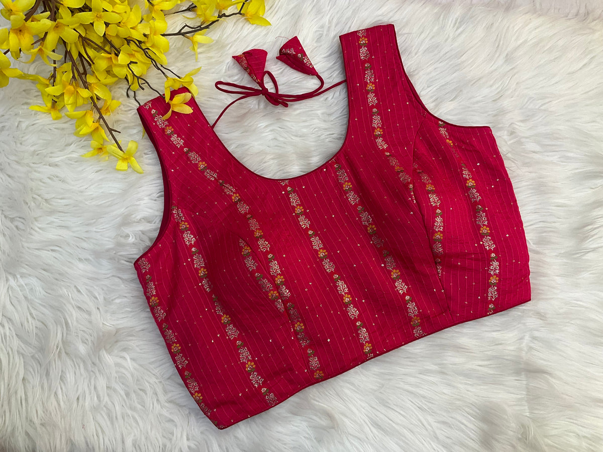 Back Opening -Fancy Blouses- Size 38