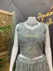 Party Wear Lehenga Set - Designer Heavy Work