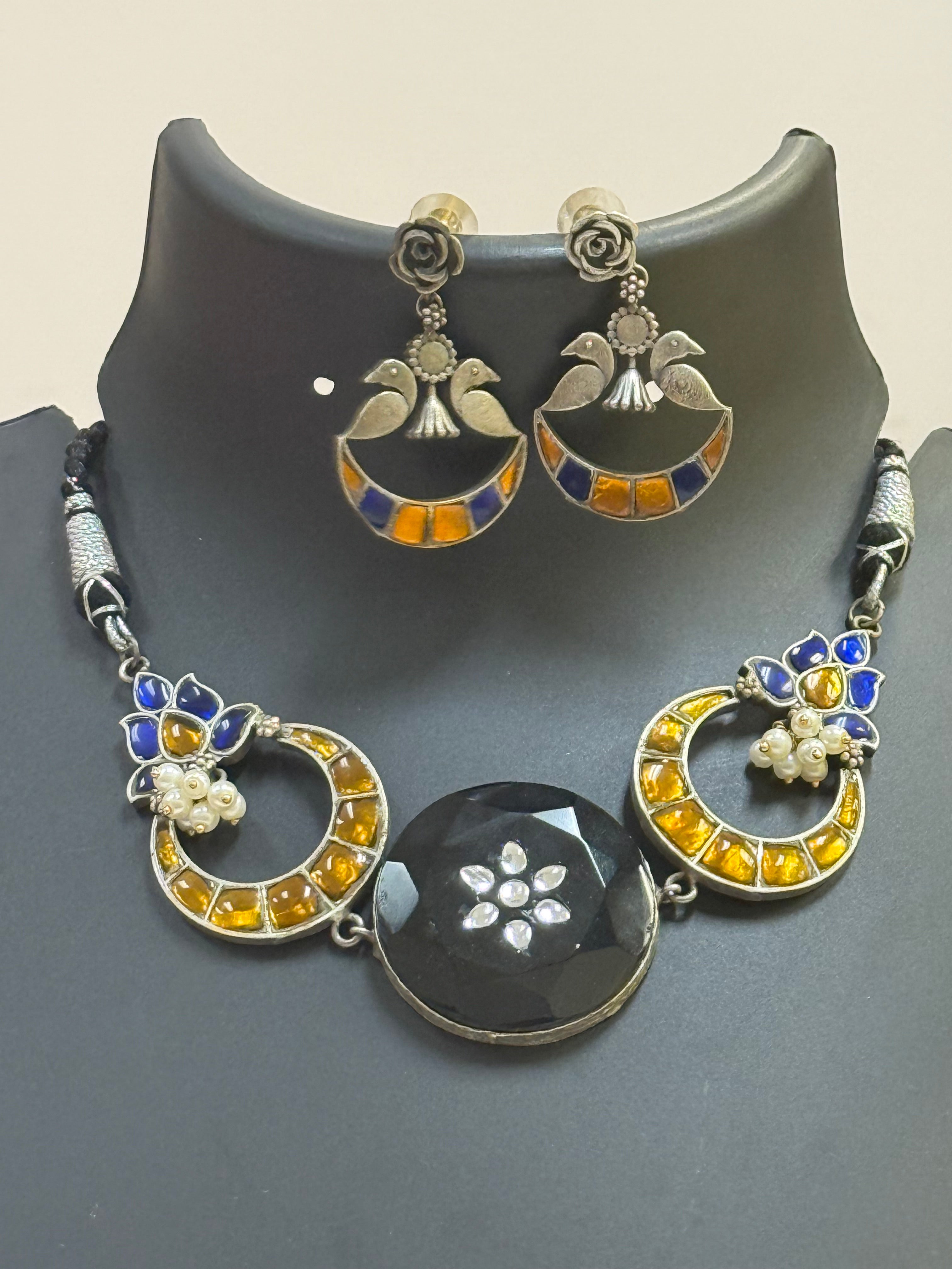 German Silver Choker Set