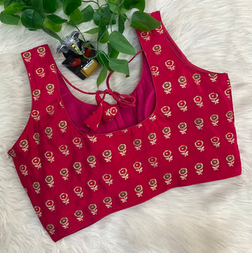 Front Opening - Crape Silk Blouses