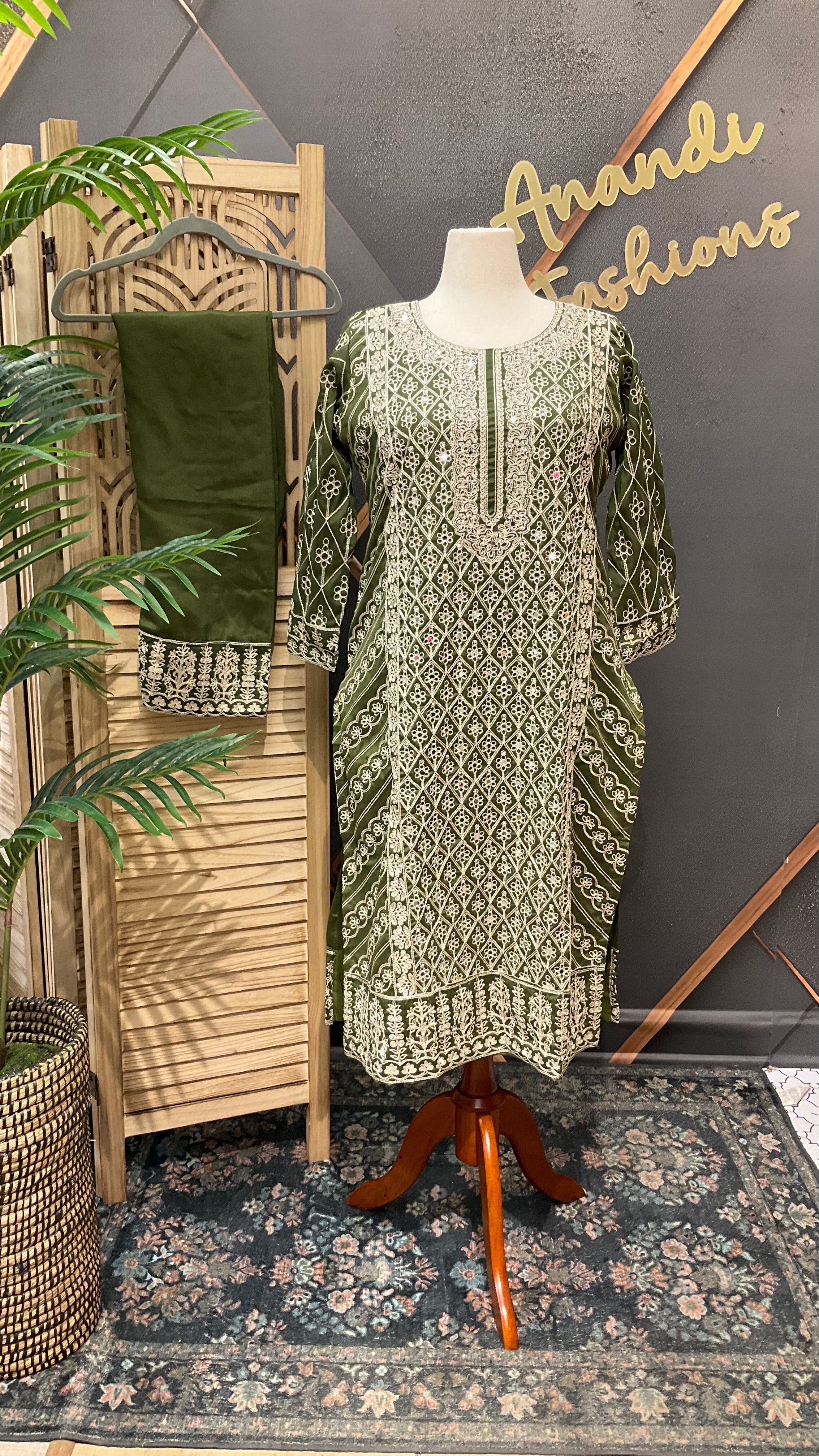 Size 44-Party wear Kurti set