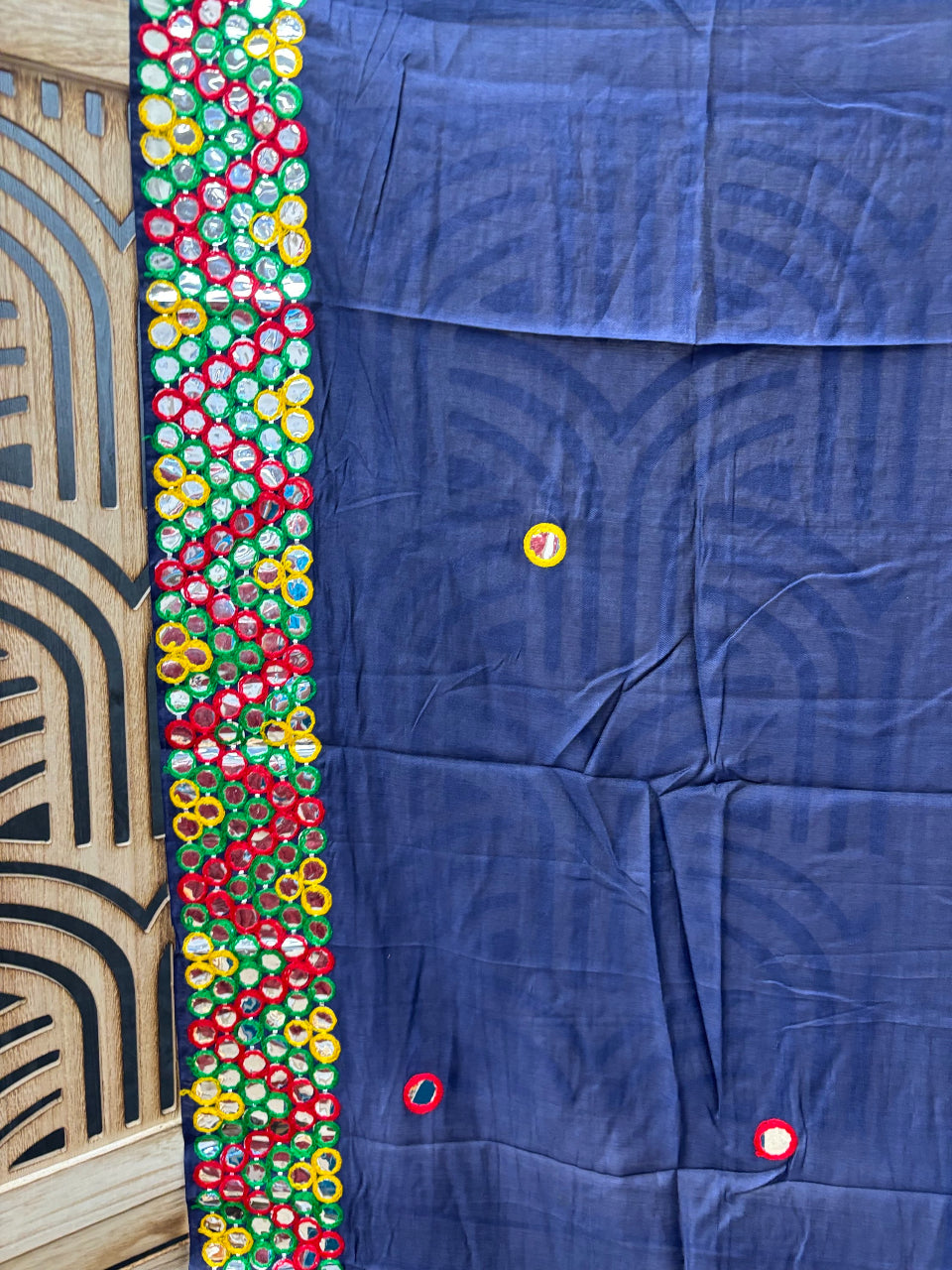 Navratri Dupattas with foil Mirrors image 3