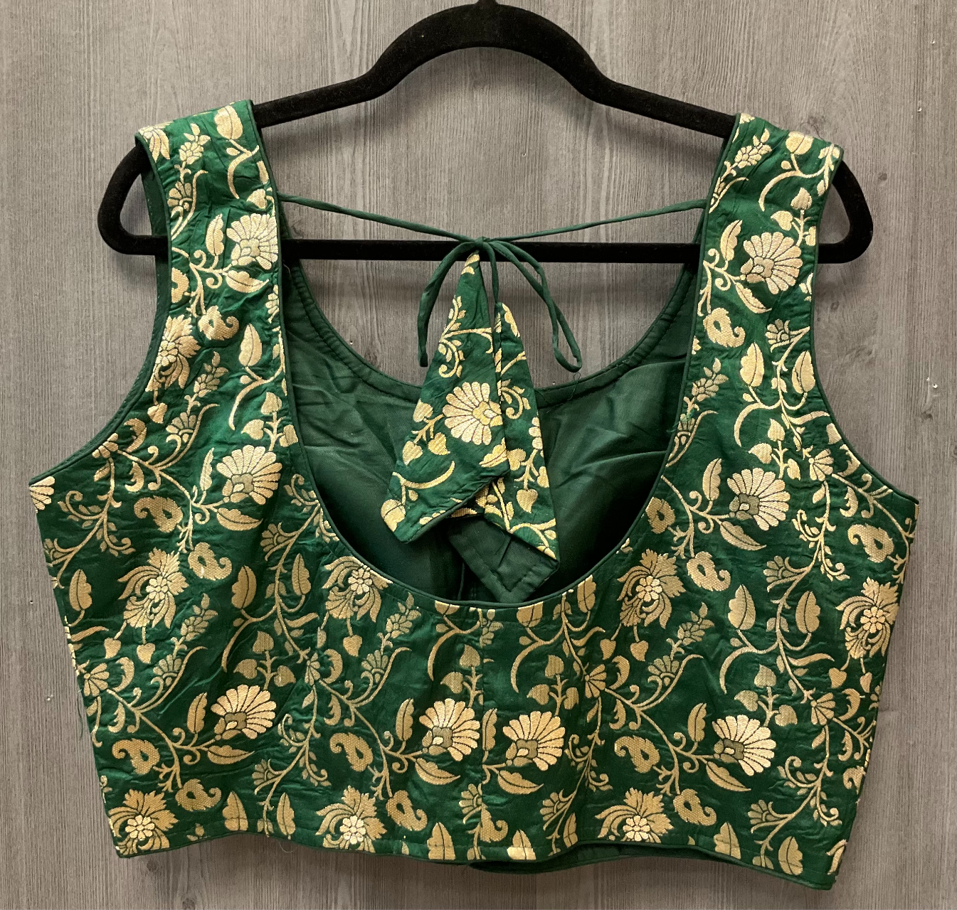 Brocade Floral Design Blouses- Size 42(fits upto 44) image 1
