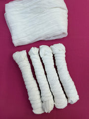 Half White Chiffon dupattas