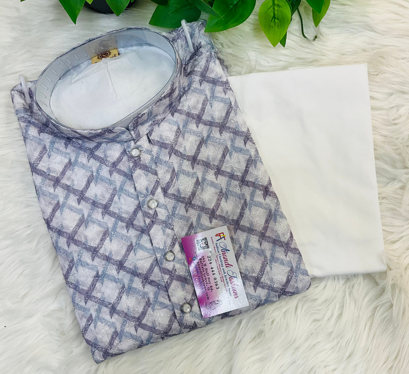 Premium Quality Men’s Silk kurta set image 2