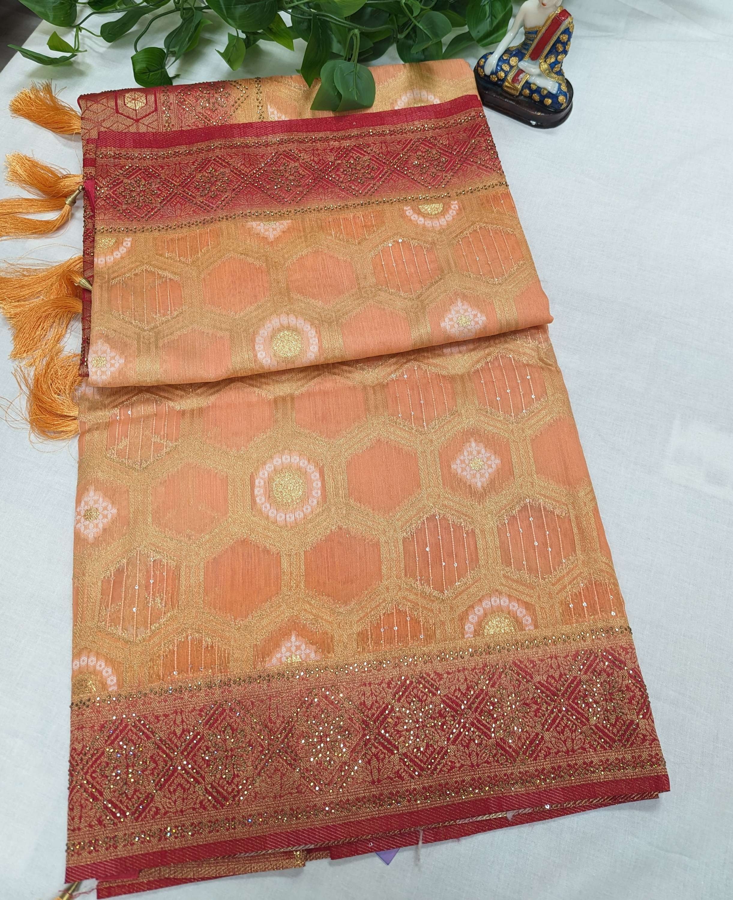 Banarasi Silk Saree - Traditional Banarasi Design with Modern Fashion image 7