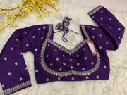 Purple color blouse - Women - Blouse - Anandi Fashions
