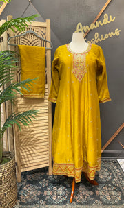Plus Size Dresses Anarkali Kurti Set