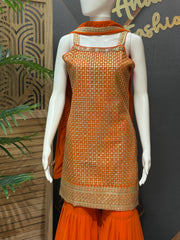 Teenage Girls - Orange Sharara set