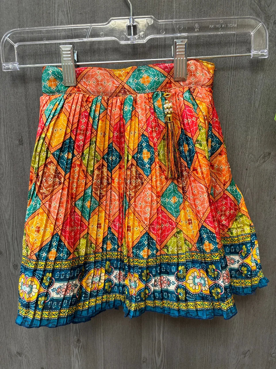 Toddler Girls Short Skirt Set Size 22 - Kids Ethnic Wear