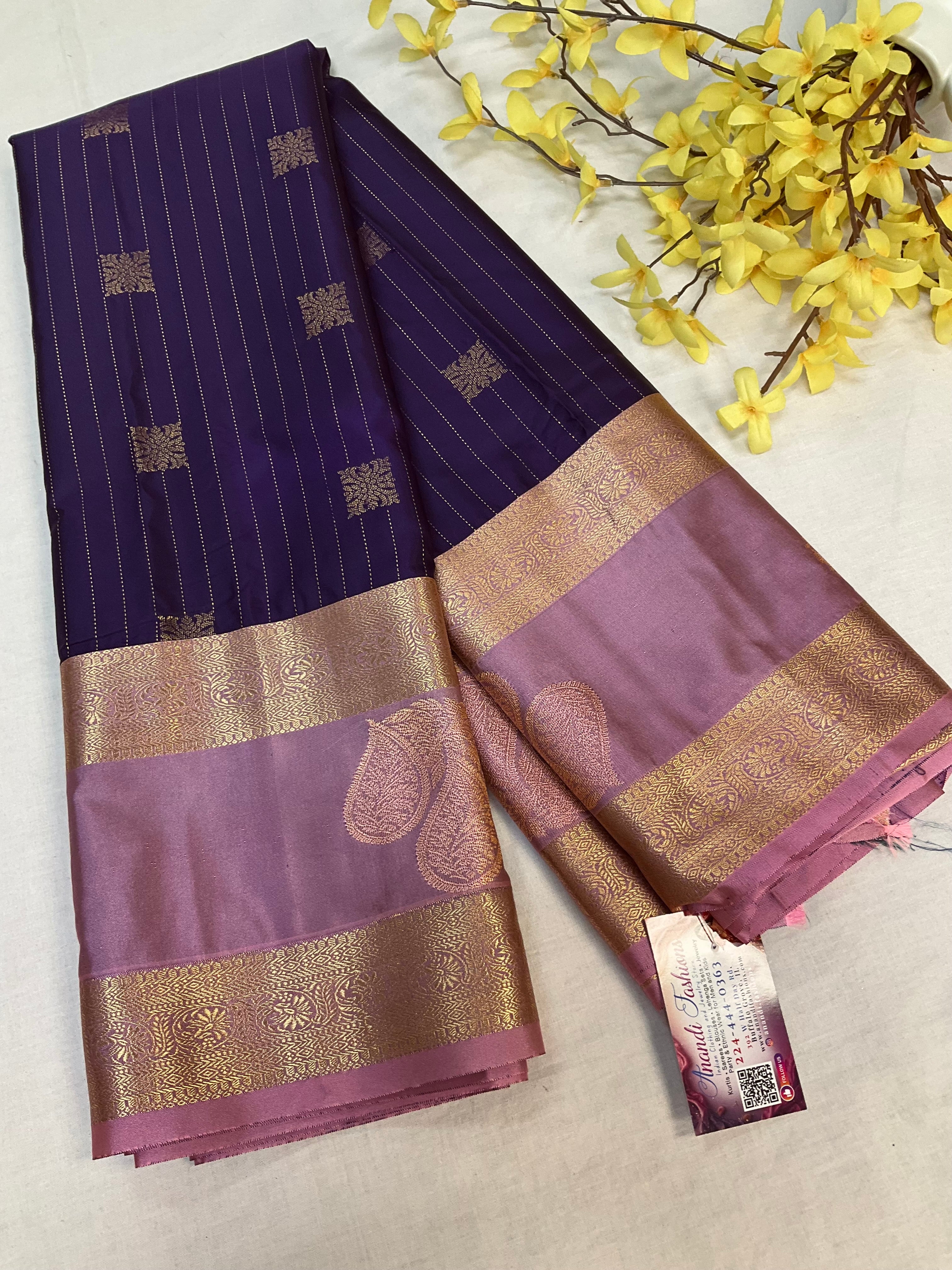 Semi Silk Kanjeevaram Saree