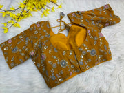 Mustard yellow blouse - Women - Blouse - Anandi Fashions