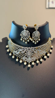 GJ Finish -CZ Choker set