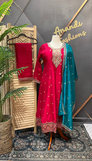 Plus Size Dresses Anarkali Kurti Set