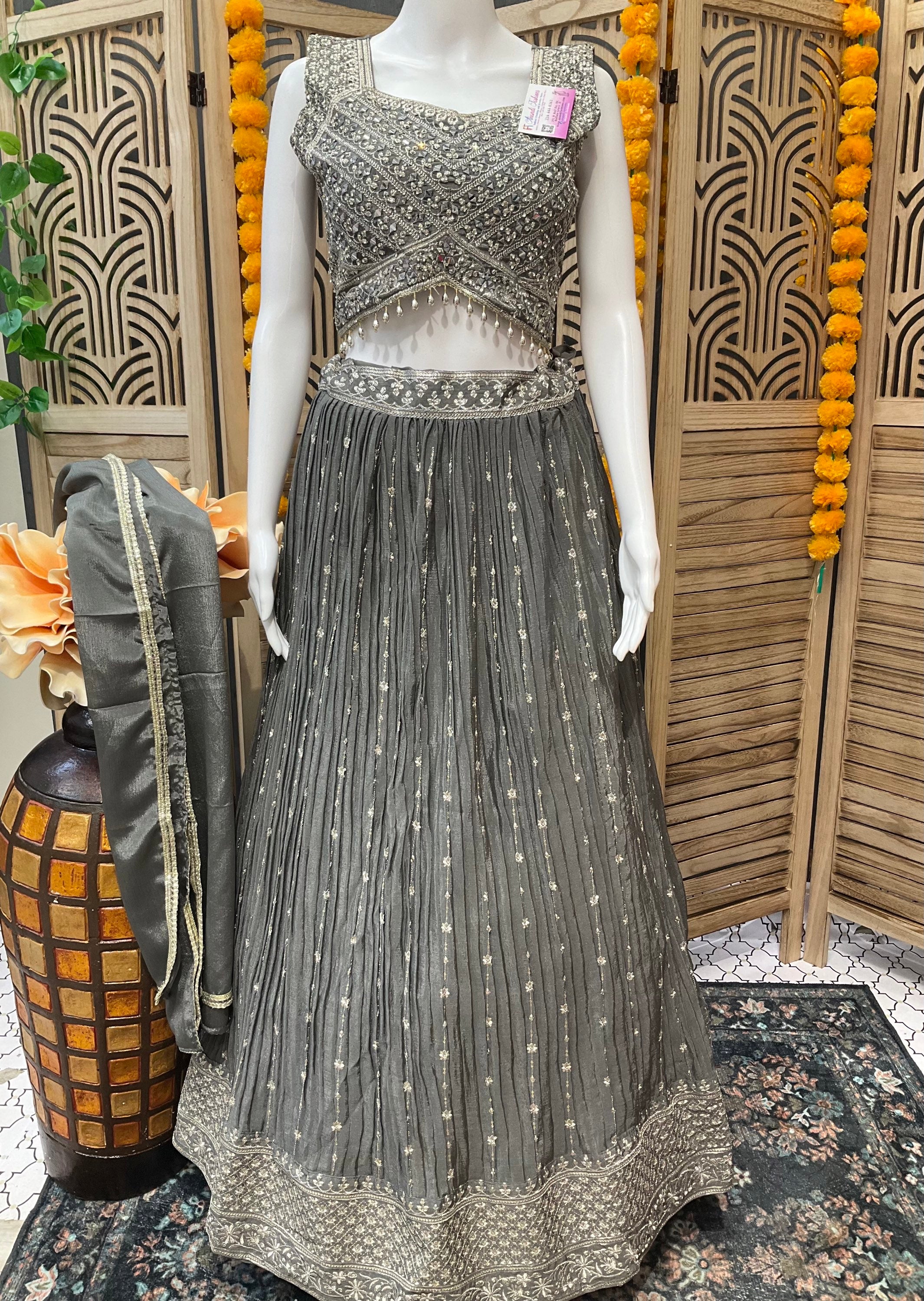 Pastel Dreams: The Grace of Alia-Cut Lehenga Choli image 0