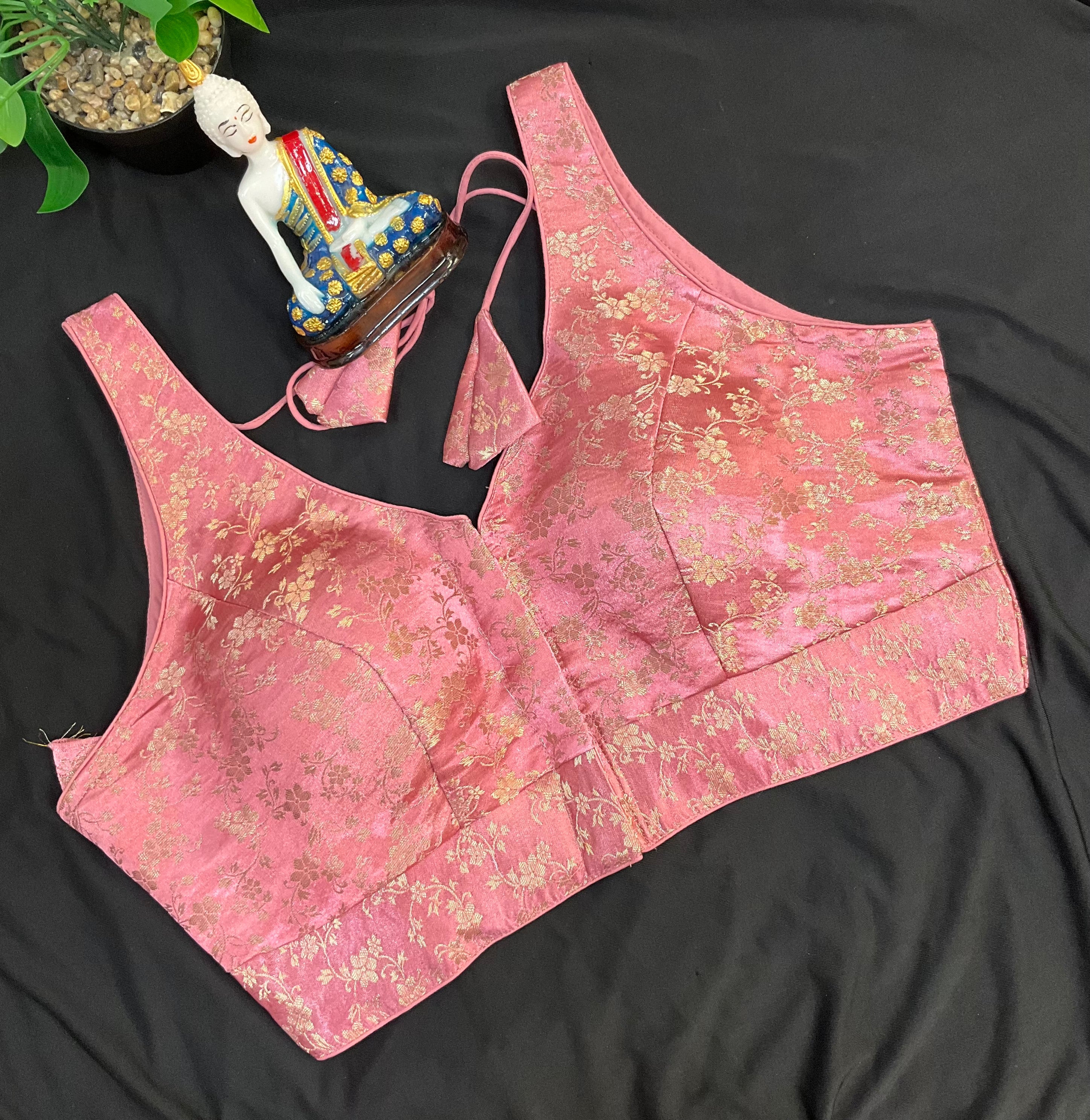 Soft Benarasi Blouses - Front Opening