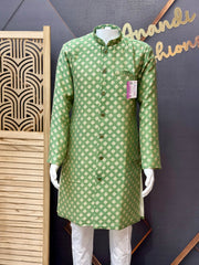 Party Wear Green Men’s wear  Sherwani set